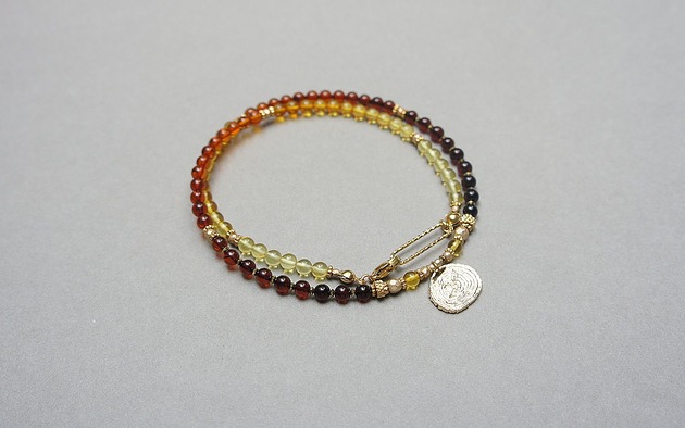 chokery Bursztyny ombre vol. 4 /choker/ naszyjnik  - Szlachetna kolekcja