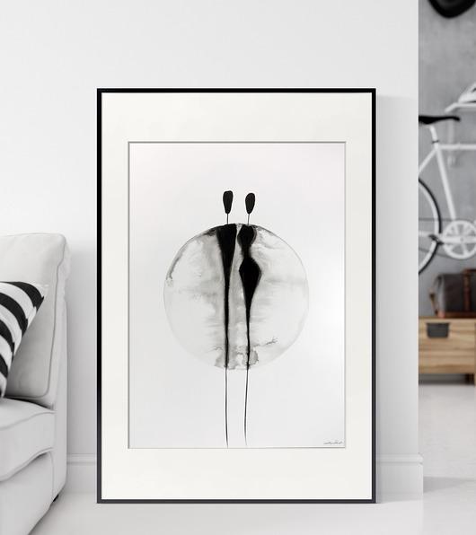 obraz 50X70 cm wykonany ręcznie MiniMalArt