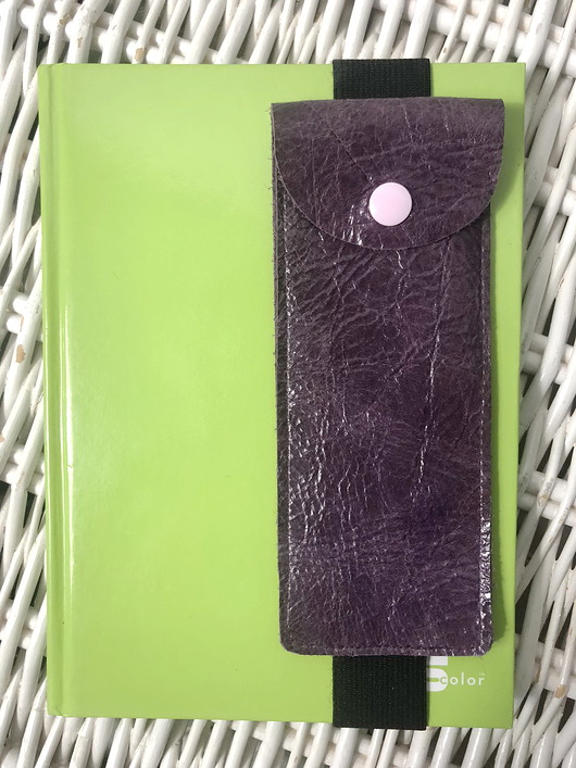 piórniki Etui/ piórnik/przybornik na notes, kalendarz-skóra