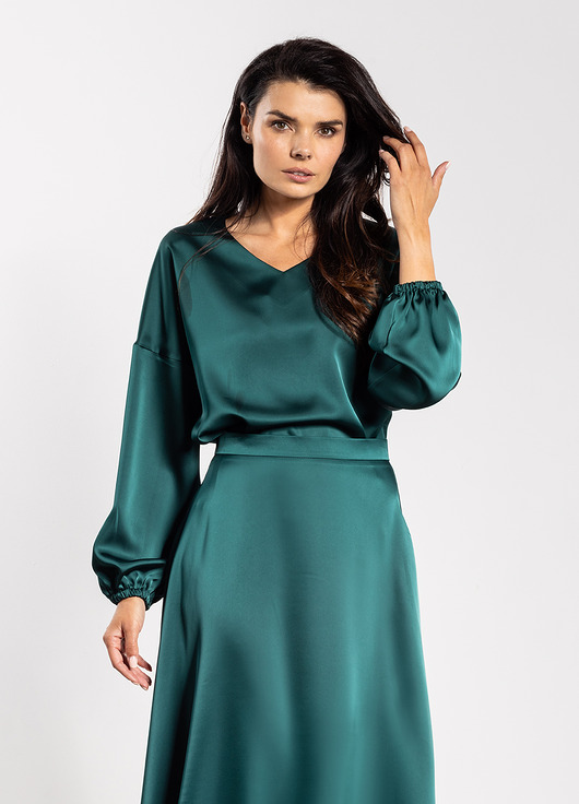 bluzki z długim rękawem damskie Bluzka B740