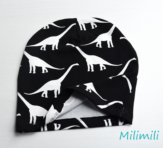 Czapka Bawełniana-Dinozaury Milimili