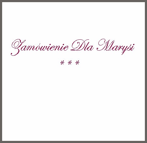 lila w puchu dla Marysi Barbara Żach