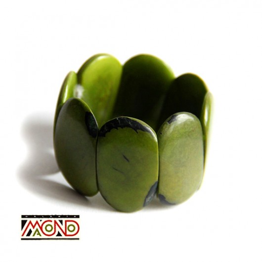Bransoletka z kolumbijskiej palmy Tagua (103)  Galeria Macondo