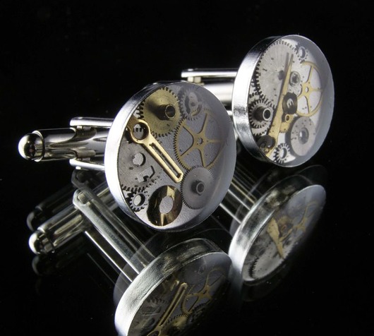 Mechaniczne spinki 185 Zegarynki