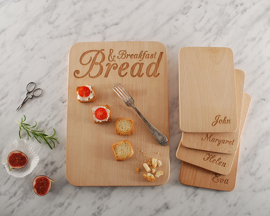BREAD&BREAKFAST - deski do krojenia/serwowania MOOD for WOOD