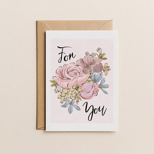 kartki okolicznościowe - wydruki Kartka urodzinowa - For You
