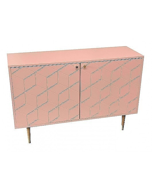 Komoda MDF Powder Rose MIA home