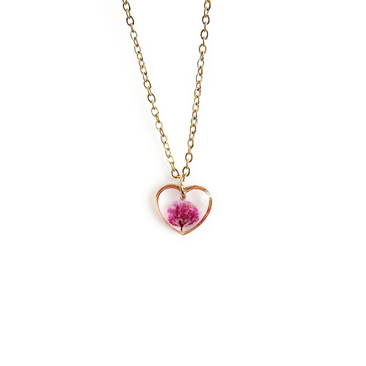 naszyjniki - inne Mały naszyjnik z gipsówką