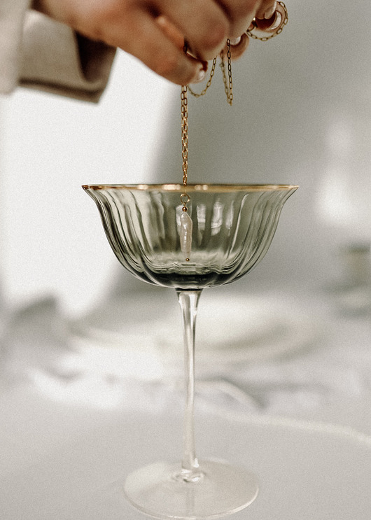 wisiory Łańcuszek z perłą