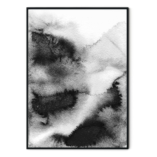 Plakat skandynawski B&W Ombre no. 3 myscandi