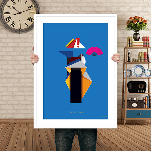 Plakat Grace Jones  minimalmill