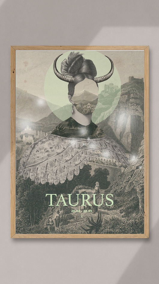 plakaty Plakat Zodiac Taurus
