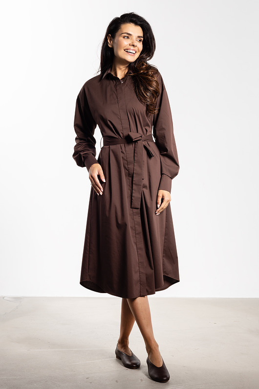 sukienki midi damskie Sukienka B736