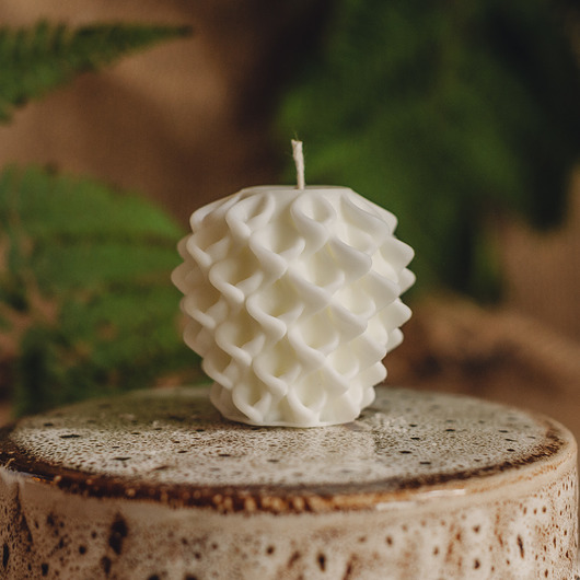 świeczniki i świece Świeca sojowa Floral II