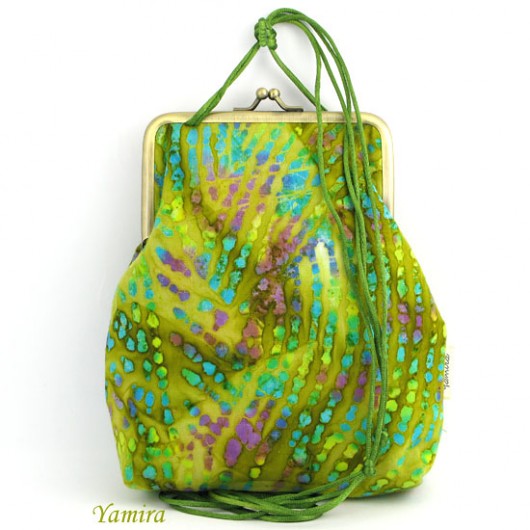 Torebka :: batik na zielono :: yamira