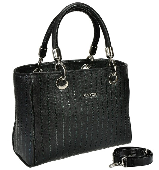 torebki do ręki Torebka skórzana Kuferek (6088)