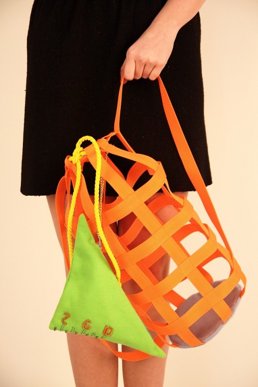 Green Setsquare Backpack GOES TO M