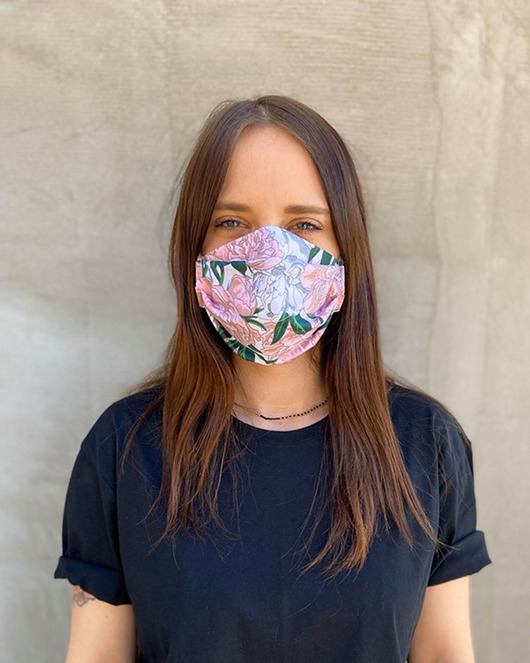 maseczki ochronne 1-WARSTWOWA MASECZKA OCHRONNA /kwiaty