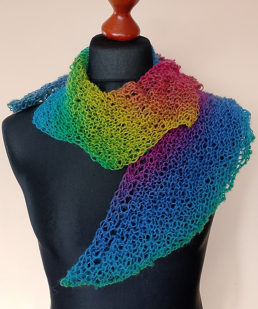 apaszki Asymetryczny mini szal Drgon