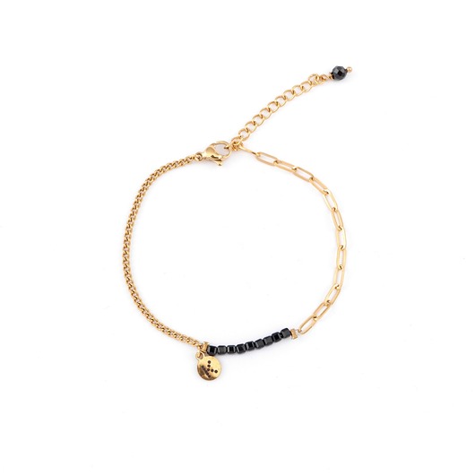bransoletki z kamieni naturalnych Baby Bestseller! Bransoletka z czarnym Turmalinem