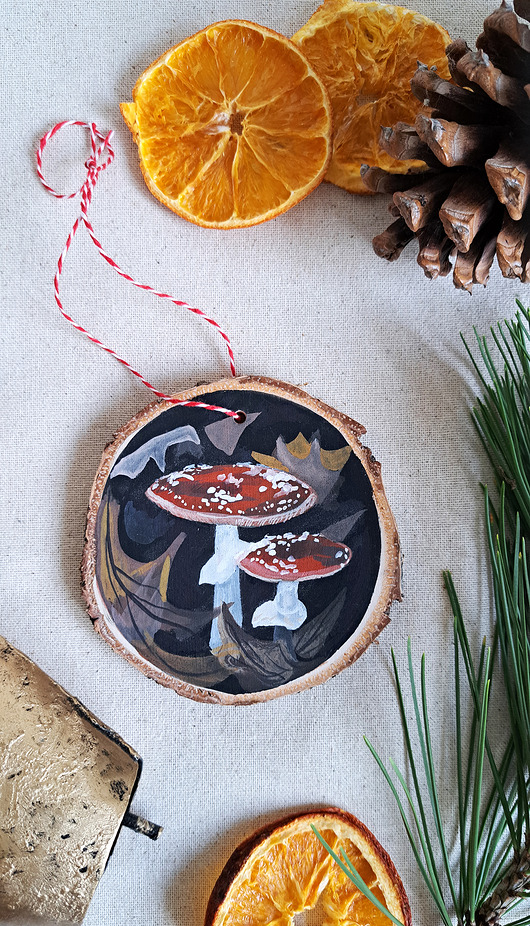 ozdoby choinkowe Drewniana, ręcznie robiona ozdoba choinkowa, możliwa personalizacja