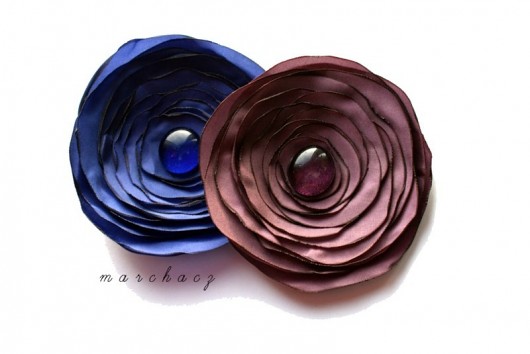 Viollet hill & Cobalt Manufaktura broszki