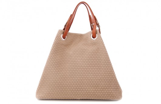 Torebka damska,skórzana Paola Beige Vera Bags