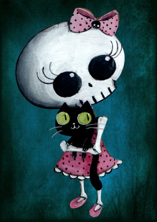 Little miss Death z serii Everyday is Halloween Monika Suska