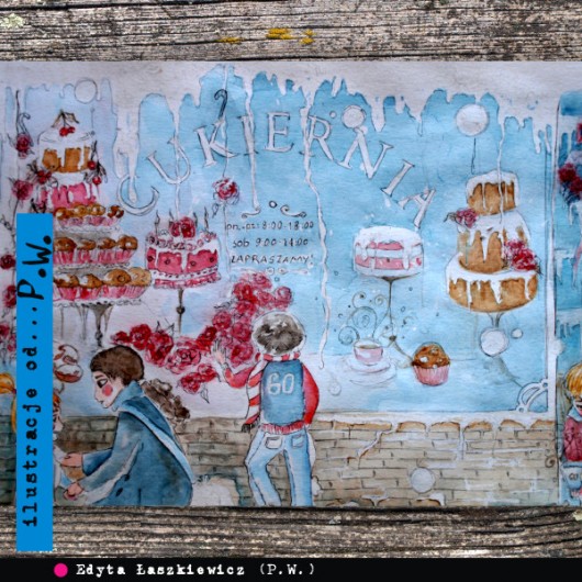 Lukrowana Cukierenka... ilustracja A3 Parallel World