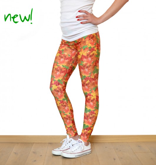 Legginsy AUTUMN LEAVES roho clothing