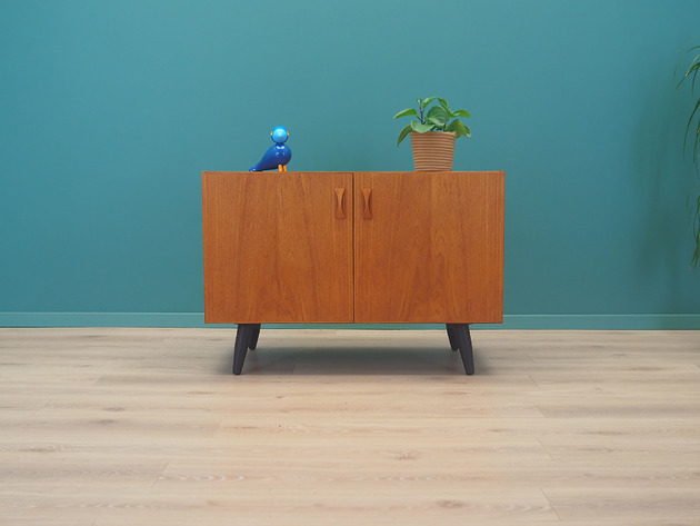 komody i szafki Szafka tekowa, lata 60, duński design, produkcja: Dania