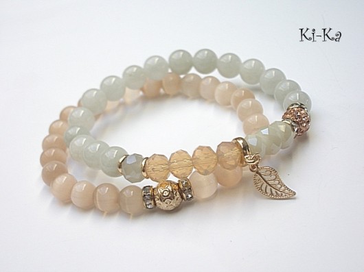 Grey and peach /13.09.15/ duo KiKa pracownia