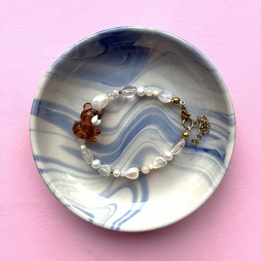 naszyjniki - inne Bransoletka  z Misiem