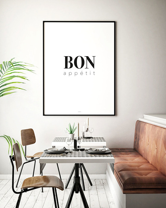 Plakat: Bon appetit 2 COLORMINT