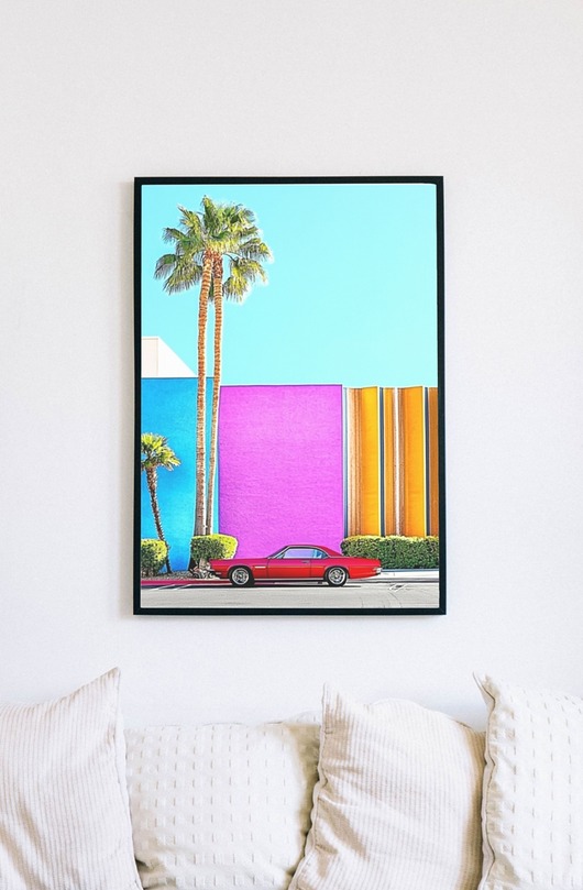 plakaty Plakat - Palm Springs 1976