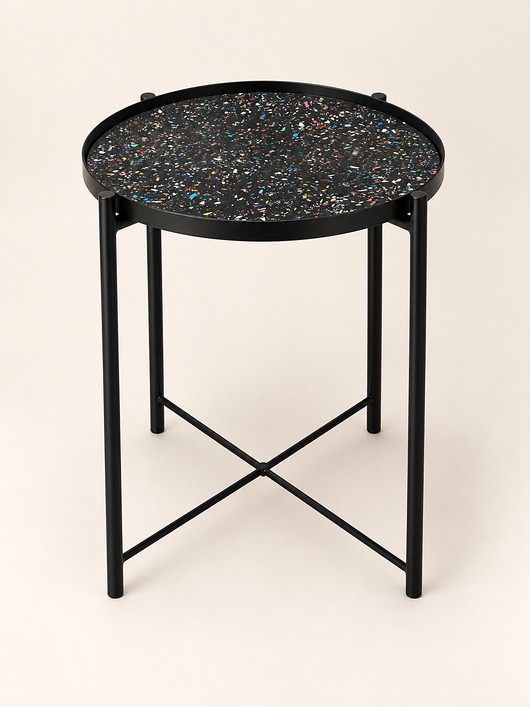 stoliki kawowe Blat Jesmonite Ø45 cm stolik kawowy