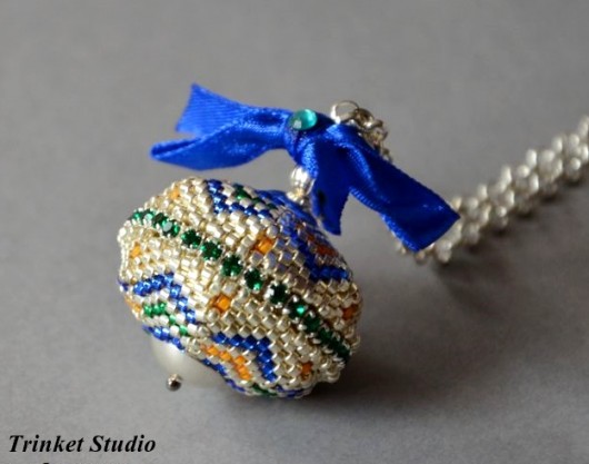 Świat Dysku - Kula szpiegula wisior srebrny Trinket Studio
