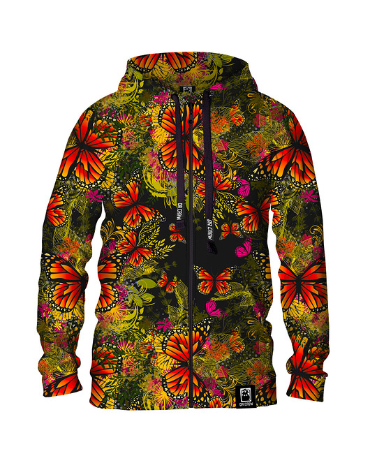 bluza z kapturem damska Damska Bluza Expres Zamek DR.CROW Spinnaker