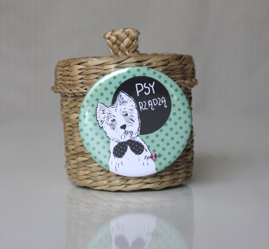 Przypinka West Blue Bear