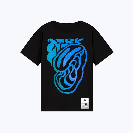 t-shirt damskie T-Shirt bawełniany 'Niebieski Robi Kreski'