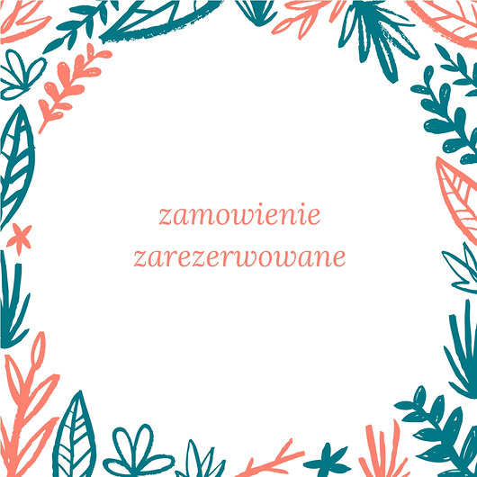 zamówienie zarezerwowane - pasek Moose Design