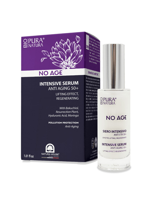 oczyszczanie i demakijaż twarzy Pura Natura BIO No Age Intensywne Serum do twarzy 50+