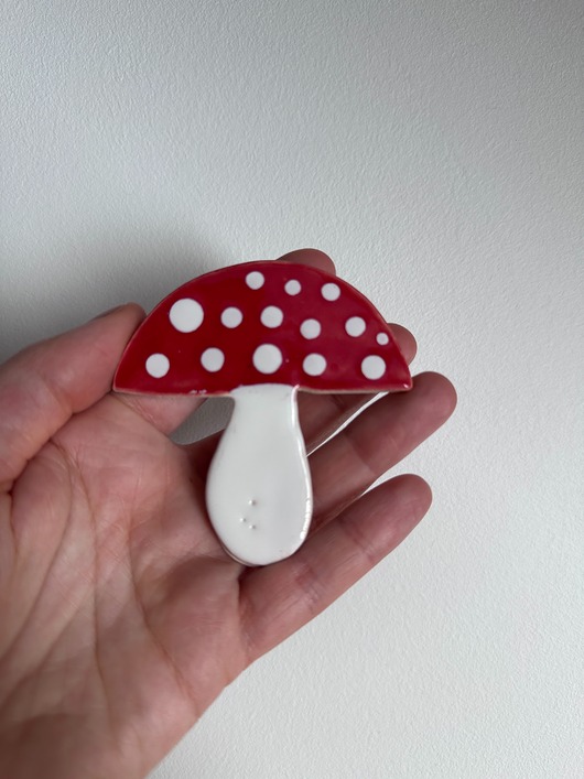 magnesy Ceramiczny magnes muchomor