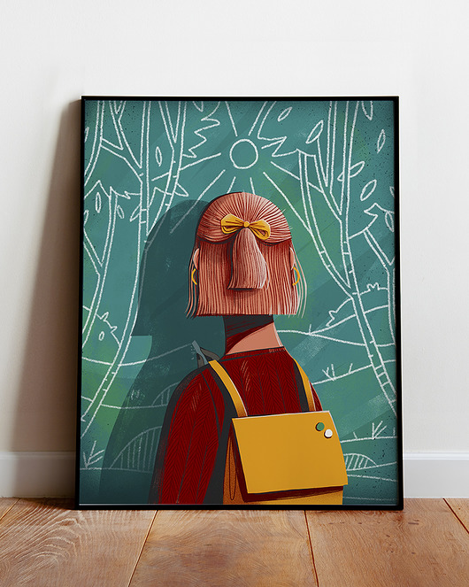 grafiki i ilustracje Plakat  ilustracja "szkoła"