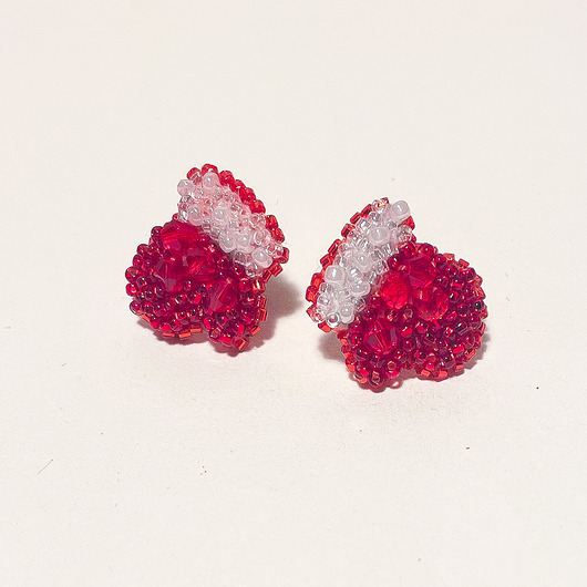 kolczyki - inne Kolczyki świąteczne rękawiczki