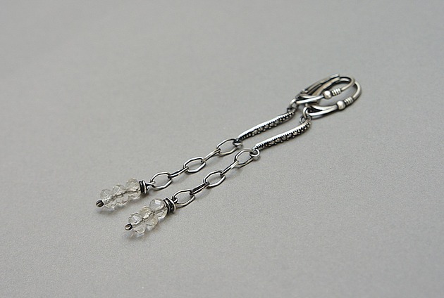 kolczyki srebrne Kolczyki srebrne Teatralne vol. 3