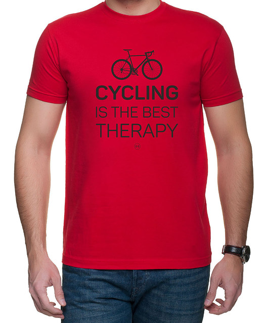 t-shirty męskie Koszulka T-SHIRT Cyclist Therapy