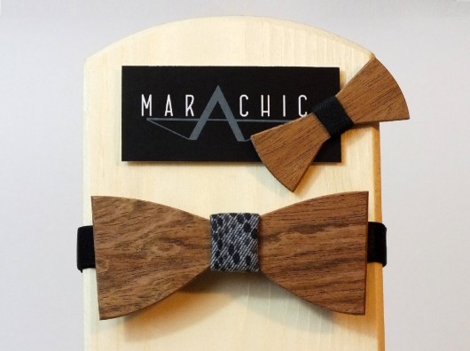 Drewniana muszka LOPE MARACHIC