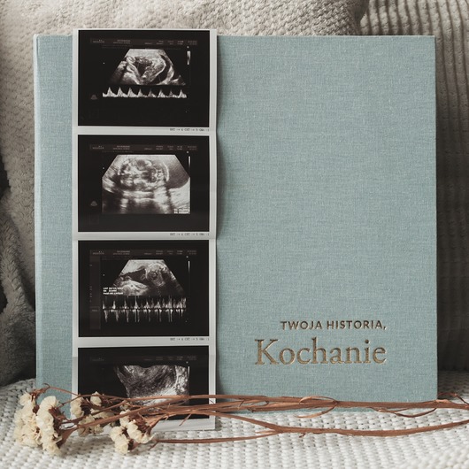 notatniki i albumy Pamiętnik "Twoja historia, Kochanie" - Błękit