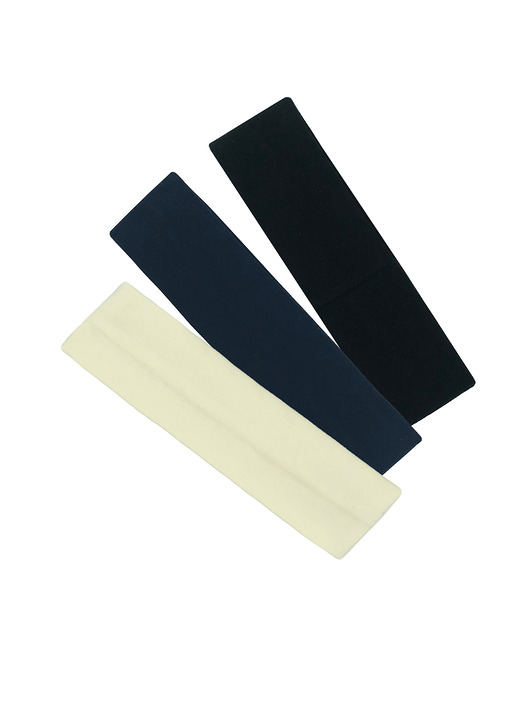 opaski do włosów Bawełniana opaska na głowę BRIGITTE navy blue